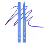 U-Shinein Eyeliner caméléon multichrome, waterproof & Longlasting Metallic Glitter Crayon avec changement de couleur dynamique, eyeliner holographique coloré pour festivals, fêtes, cosplay #Blue
