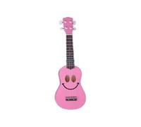 Mahalo Mahalo Smiley Ukulele Pink