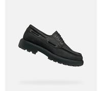 Geox U SPHERICA EC7 Moccasin pour Homme, Noir, 46 EU, Noir, 46 EU