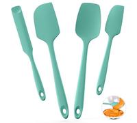 U-Taste Cuillère Maryse Silicone, Résistant à 315℃, 4 pièces, Ciel Aqua