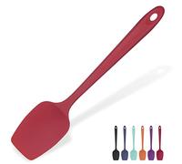 U-Taste Cuisine Spatule Silicone, Résistant à 315℃, 29cm, Rouge | Maryse Cuillère professionnelle en Caoutchouc sans Soudure Flexible, Ustensile de Cuisson pour Mélanger Remuer Racler