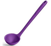 U-Taste Louche à Soupe Silicone, Résistant à 315℃, 34cm, Mauve