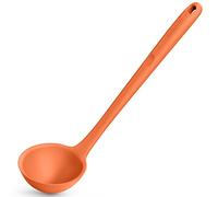 U-Taste Louche à Soupe Silicone, Résistant à 315℃, 34cm, Orange
