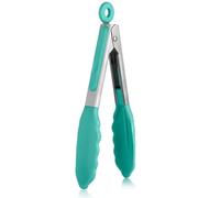 U-Taste Pince de Cuisine Silicone, Résistant à 315℃, 18 cm, Ciel Aqua
