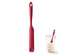 U-Taste Spatule Slicone pour Bocaux, Résistant à 315℃, Cuillère, Rouge | noyau robuste pour racler, mélanger et étaler le levain, le beurre de cacahuète, les confitures