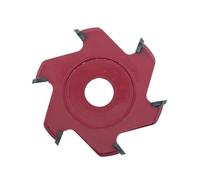 U/V-type 6/8 12 Dents Plaque Aluminium-plastique Lame De Coupe À Angle Droit Alimentée À 90 °, Disque De Sculpture À Fond Rond Outils De Travail Du Bois Lame De Tondeuse(V-Type 8x6T)