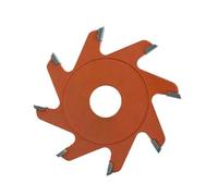 U/V-type 6/8 12 Dents Plaque Aluminium-plastique Lame De Coupe À Angle Droit Alimentée À 90 °, Disque De Sculpture À Fond Rond Outils De Travail Du Bois Lame De Tondeuse(U-Type 8x8T)
