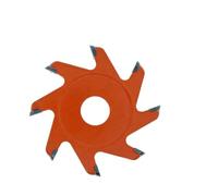 U/V-type 6/8 12 Dents Plaque Aluminium-plastique Lame De Coupe À Angle Droit Alimentée À 90 °, Disque De Sculpture À Fond Rond Outils De Travail Du Bois Lame De Tondeuse(V-Type 10x8T)