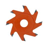 U/V-type 6/8 12 Dents Plaque Aluminium-plastique Lame De Coupe À Angle Droit Alimentée À 90 °, Disque De Sculpture À Fond Rond Outils De Travail Du Bois Lame De Tondeuse(V-Type 8x8T)