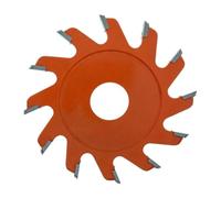 U/V-type 6/8 12 Dents Plaque Aluminium-plastique Lame De Coupe À Angle Droit Alimentée À 90 °, Disque De Sculpture À Fond Rond Outils De Travail Du Bois Lame De Tondeuse(U-Type 10x12T)
