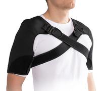 U.Y.U ESENCE Double épaulière pour homme et femme, double manche pour dormir, support réglable pour manchette des rotateurs, épaule gelée, articulation AC, déchirure du labrum, soulagement de la