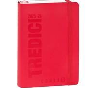 U Yourself Mini Agenda Journalier 2025 ¿ 2026 - Agenda 13 Mois Avec Couverture Souple En Pu, Élastique, Poche À Soufflets De Rangement Et 384 Pages, Idéal Pour L'école Et L'université, 11 X 15,3