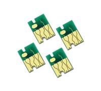 U0jjomATP Ensemble de 4 puces de Cartouche d'encre SJIC22P, compatibles avec Les Fournitures d'imprimante ColorWorks TM-C3500 C3500, imprimante d'étiquettes SJIC22P