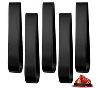 U0U Lot de 5 sangles de casque de pompier en caoutchouc pour maintenir l'équipement d'outils de pompier, bande robuste pour tous les types de casques de pompiers et casques de sécurité