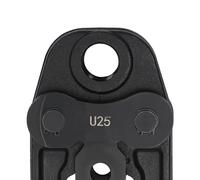 U16/U20/U25/U32 Mâchoire de sertissage pour tuyau composite compact Pince à sertir Mâchoires de sertissage Convient pour les travaux de raccordement de tuyaux (U25)