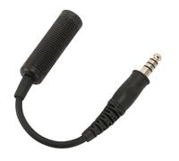 U174 Adaptateur OTAN/Militaire vers Civil pour Comtac, Sordin Adaptateur Civil Militaire, TCI, Sky Z Tactique - Son HiFi, Adaptateur de Câble Militaire Civil U174 Militaire