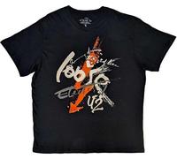 U2 - "360 Degree Tour 2009 Loose Electricity" T-shirt imprimé dos pour homme/femme unie RO9357 (XXL) (Noir)
