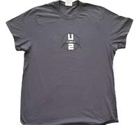 U2 - "360 Degree Tour Amsterdam 2009" T-shirt homme/femme unie RO5044 (M) (Gris)