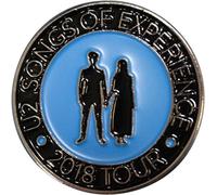 U2 - Badge "Songs of Experience Ex Tour" RO10987 (Taille unique) (Noir/Bleu)