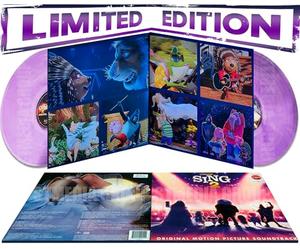U2, Billie Eilish, Elton John, Halsey, Kygo - SING 2 (Original Soundtrack - Limited Colored Edition / Dіsney Kids Music - Purple Vinyl) [2 LP] [2LР]