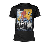 U2 - T-Shirt # L Unisex Black # Bullet The Blue Sky [Import]