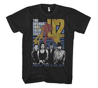 U2 Bullet The Blue Sky - Joshua Tree Tour 1987 T-Shirt Manches Courtes Noir XL