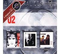U2 - Coffret 3 CD : War / Wide Awake In America / October
