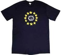 U2 - "EU Stars 2018" T-shirt homme/femme unie RO11313 (XL) (Bleu marine)
