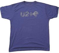 U2 - "I+E 2015 Tour Dates" T-shirt homme/femme unie RO3360 (XXL) (Bleu)