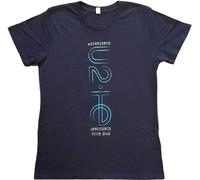 U2 - "I+E 2018 Tour Dates" T-shirt pour femme RO4940 (XL) (Bleu marine)