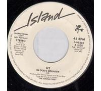 U2 - IN GOD'S COUNTRY 7 INCH (7" VINYL 45) US ISLAND 1987