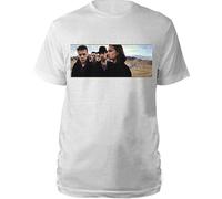 U2 - "Joshua Tree Photo" T-shirt unie homme/femme RO5940 (S) (Blanc)