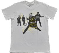 U2 - "Live Action" T-shirt unie homme/femme RO4830 (M) (Blanc)