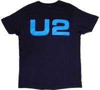 U2 - "Logo E+I 2018 Tour Dates" T-shirt homme/femme unie RO12067 (XL) (Bleu marine)