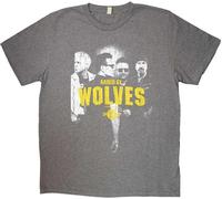 U2 - "Raised By Wolves" T-Shirt pour homme/femme unie RO11309 (XL) (Gris)