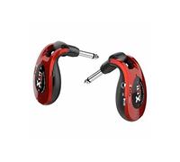 Xvive Système sans fil numérique U2 pour guitare et basse, rechargeable 2.4 GHz Rosso Metallizzato