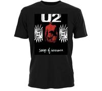 U2 Songs Of Innocence Red Shade Autorisé T-shirt Hommes