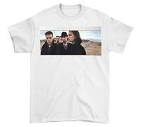 U2 T Shirt Joshua Tree Photo 2017 European Tour Nouveau Officiel Homme Blanc Ex Size S