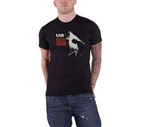 U2 T Shirt Rattle & Hum Album Cover Band Logo Nouveau Officiel Homme Noir Size L
