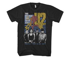 U2 - T-Shirt # Xxl Unisex Black # Bullet the Blue Sky