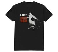 U2 Tshirt Homme -L- Rattle & Hum Noir