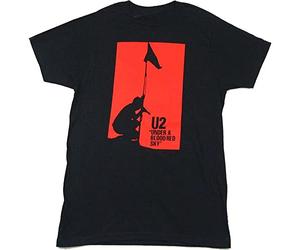 U2 Under A Blood Red Sky T-Shirt Manches Courtes Noir
