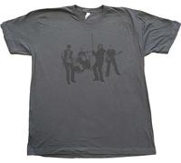 U2 - "Vertigo Tour 2005 Live" T-shirt homme/femme unie RO3851 (XL) (Gris)