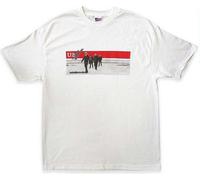 U2 - "Vertigo Tour 2005" T-Shirt Imprimé au dos pour homme/femme Unie RO9347 (XL) (Blanc)