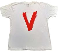 U2 - "Vertigo Tour 2005 V" T-shirt homme/femme unie RO5051 (XXL) (Blanc)