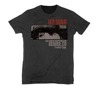 U2 War Red Rocks Officiel T-Shirt Hommes Unisexe