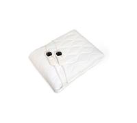 Pekatherm Surmatelas chauffant U210DF 2 places 150x160 cm 100% coton 2x150 W Blanc