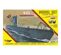 U23 (german Submarine Wwii Typeiib(model (model Set)- 1:400e - Mirage Hobby G