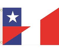 U24 Drapeau Chili France 90 x 150 cm