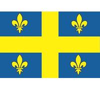 U24 Drapeau du Châlons-en-Champagne de qualité supérieure 30 x 45 cm